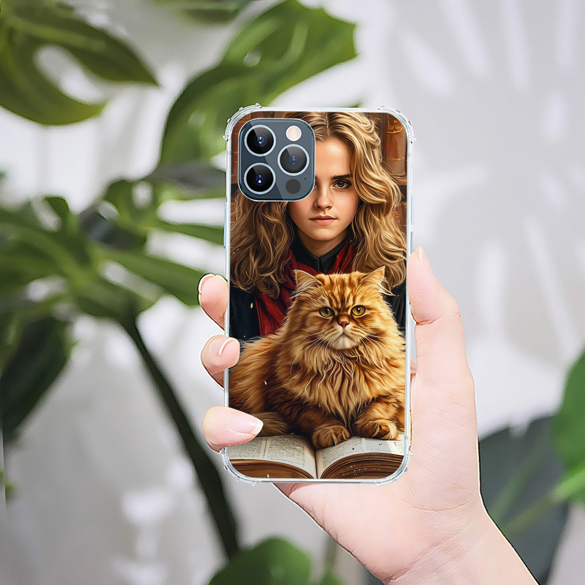 （画像用） Harry Potter ハリー・ポッターシリーズ 【iPhone 12シリーズ対応】透明スマホケース（クリアソフトケース）